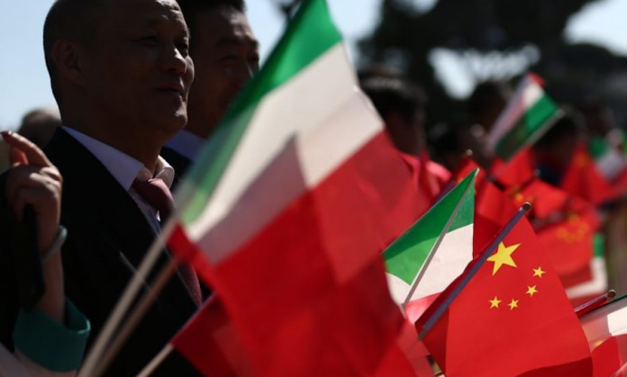 Italia Cina interessi nazionali